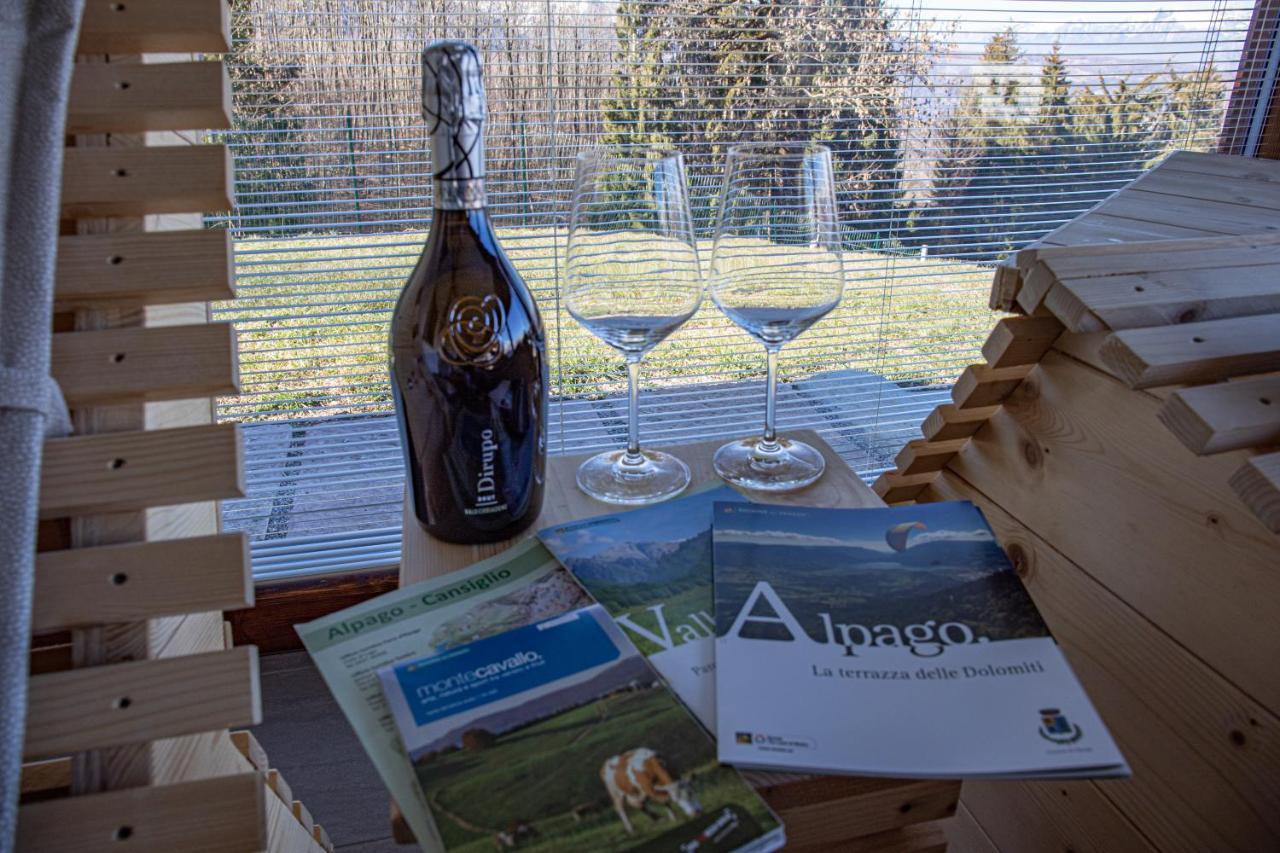 Maison Faganello Chalet Tambre dʼAlpago 外观 照片